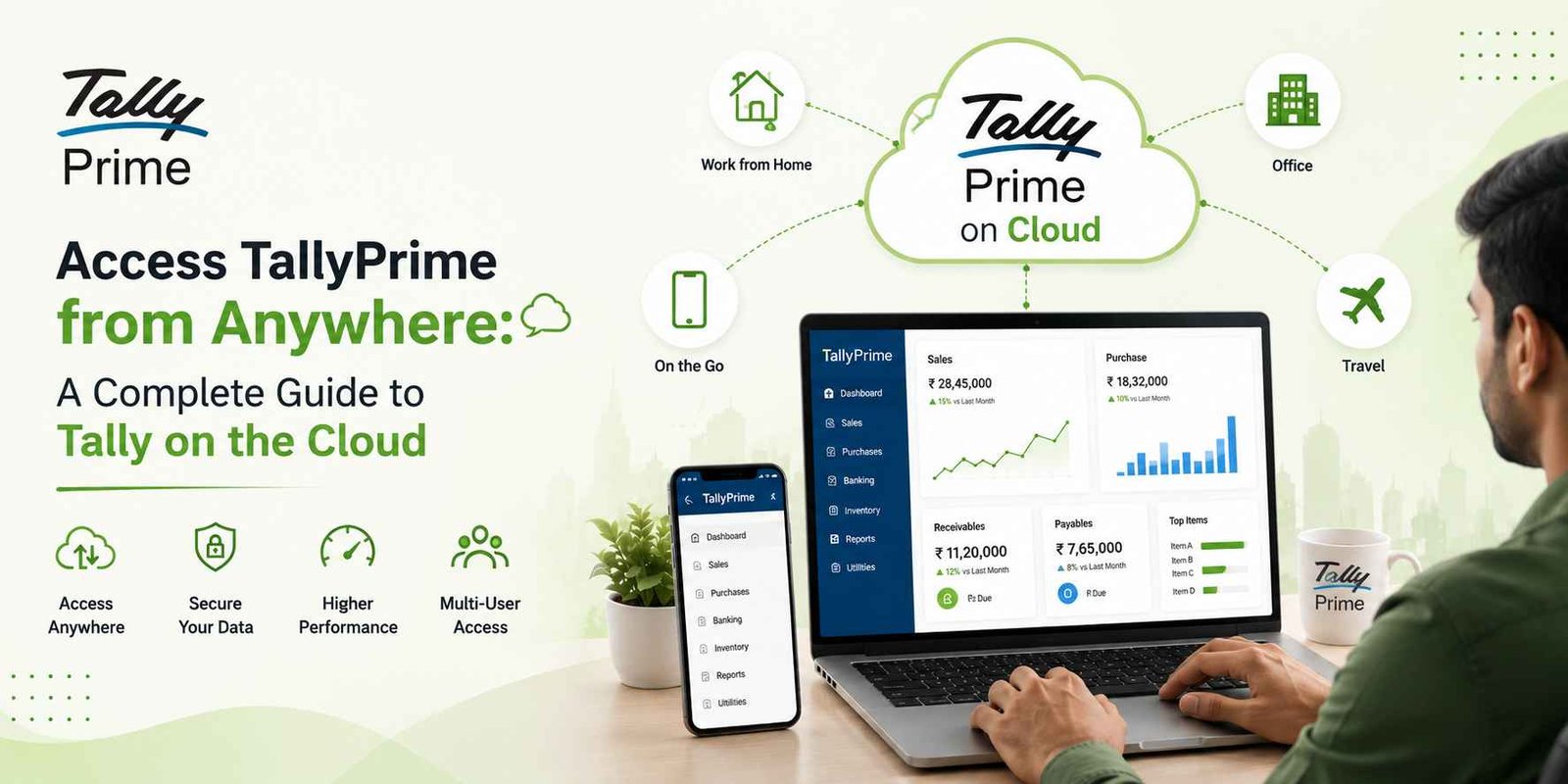 Access TallyPrime from Anywhere A Complete Guide to Tally on the Cloud